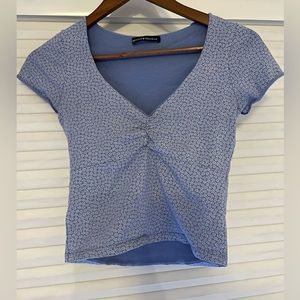 Cute blue Brandy Melville top